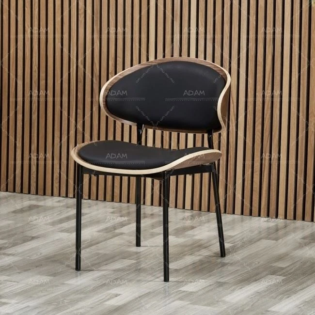 Black PU Dining Chairs