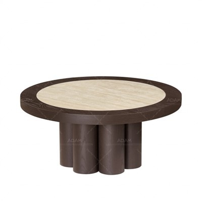 Table basse en MDF en céramique intégrée